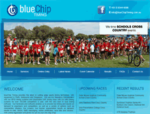 Tablet Screenshot of bluechiptiming.com.au